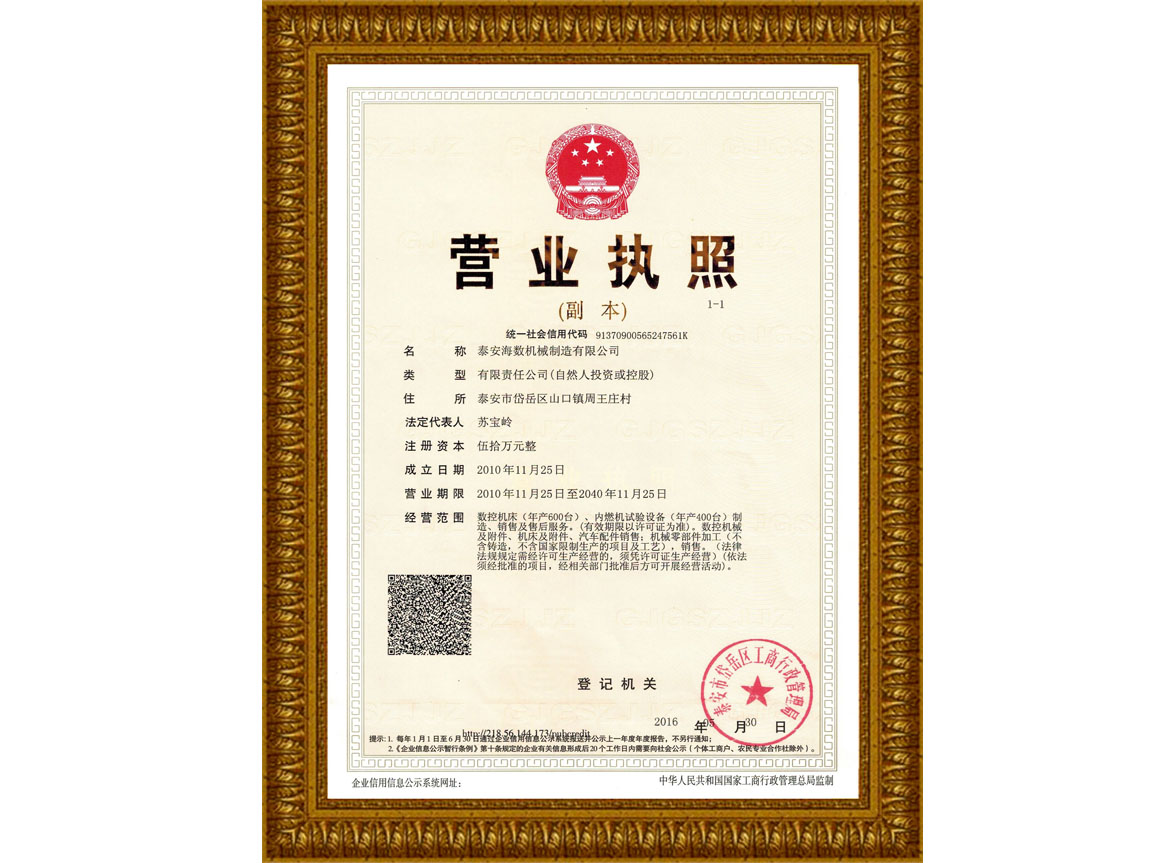 business license